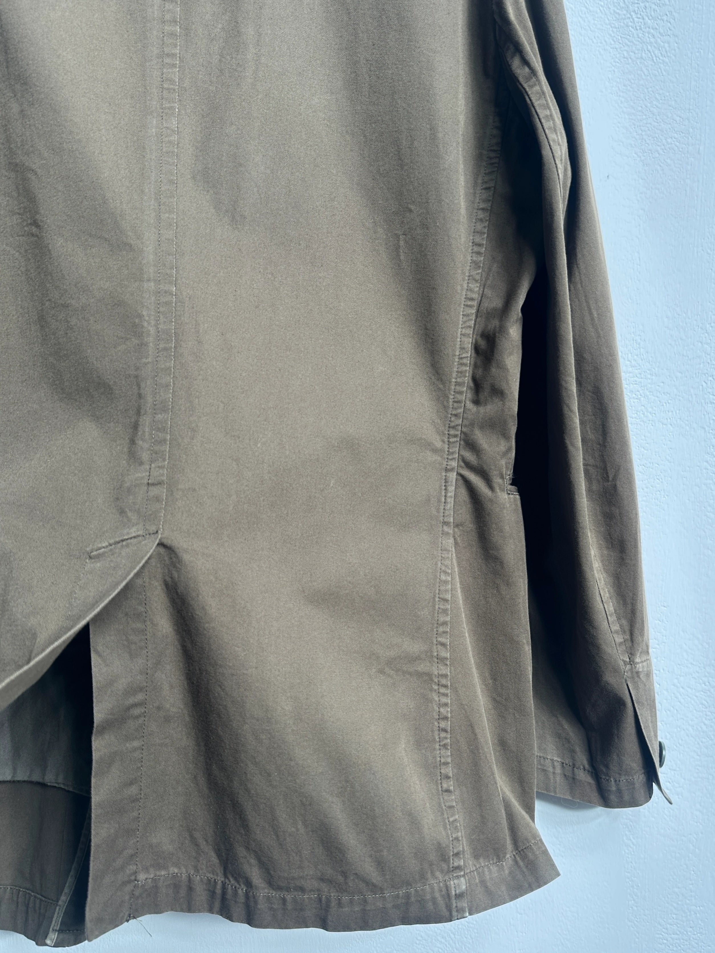 YOHJI YAMAMOTO Y'S - S/S 2007 PANELED COTTON BLAZER