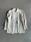 ESCADA - 1980s EMBROIDERED PLEATED BLOUSE