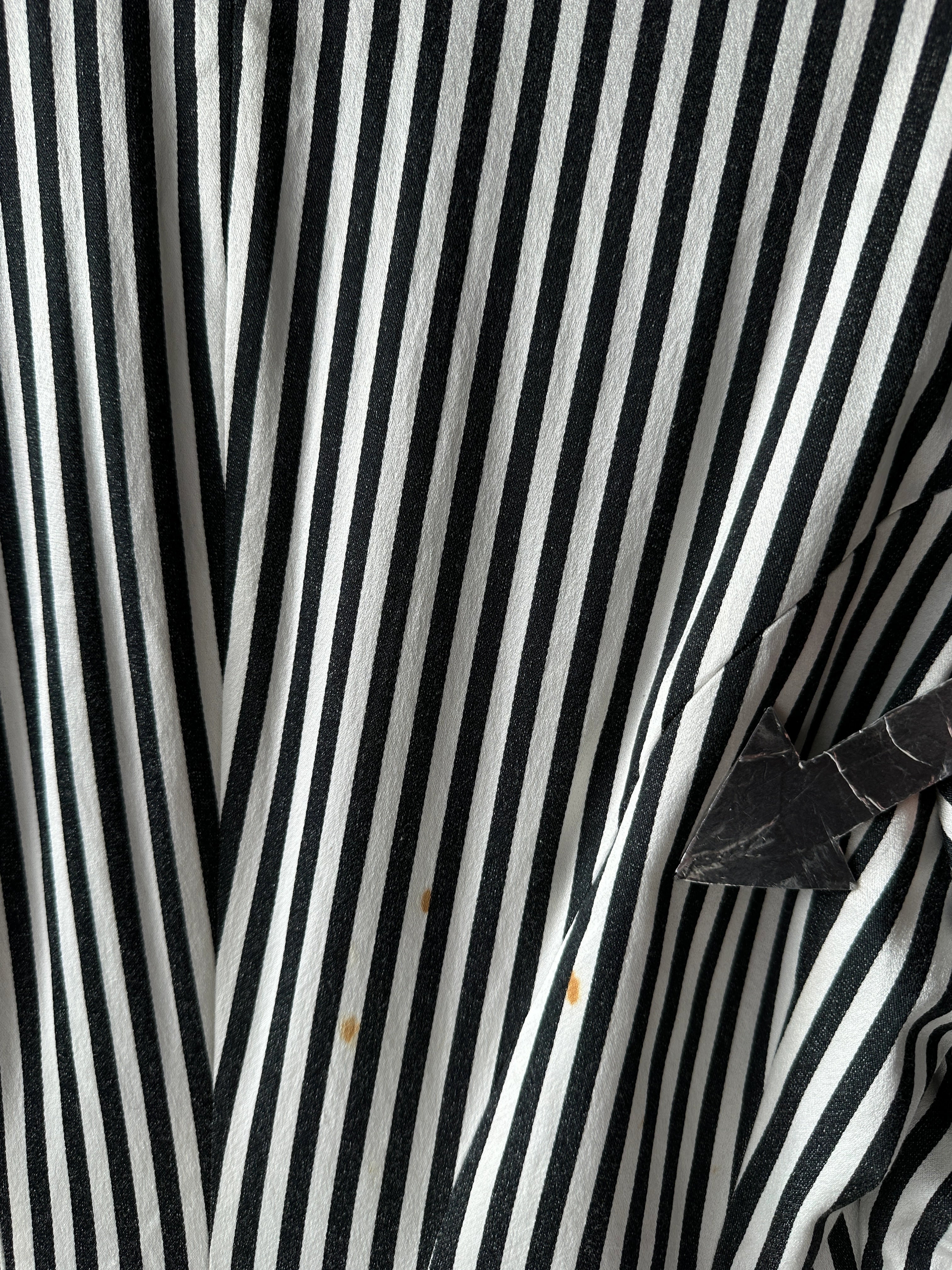 ISSEY MIYAKE - F/W 1995 TAILCOAT STRIPED BLAZER