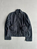 COP COPINE - 2000s CROP FIT DENIM JACKET WITH ROUND POCKETS
