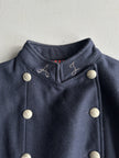 ARMANI JEANS - 1980s CROP FIT MAJORETTE WOOL JACKET