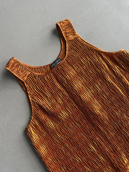 EMPORIO ARMANI - 1990s OPEN BACK VEST TOP