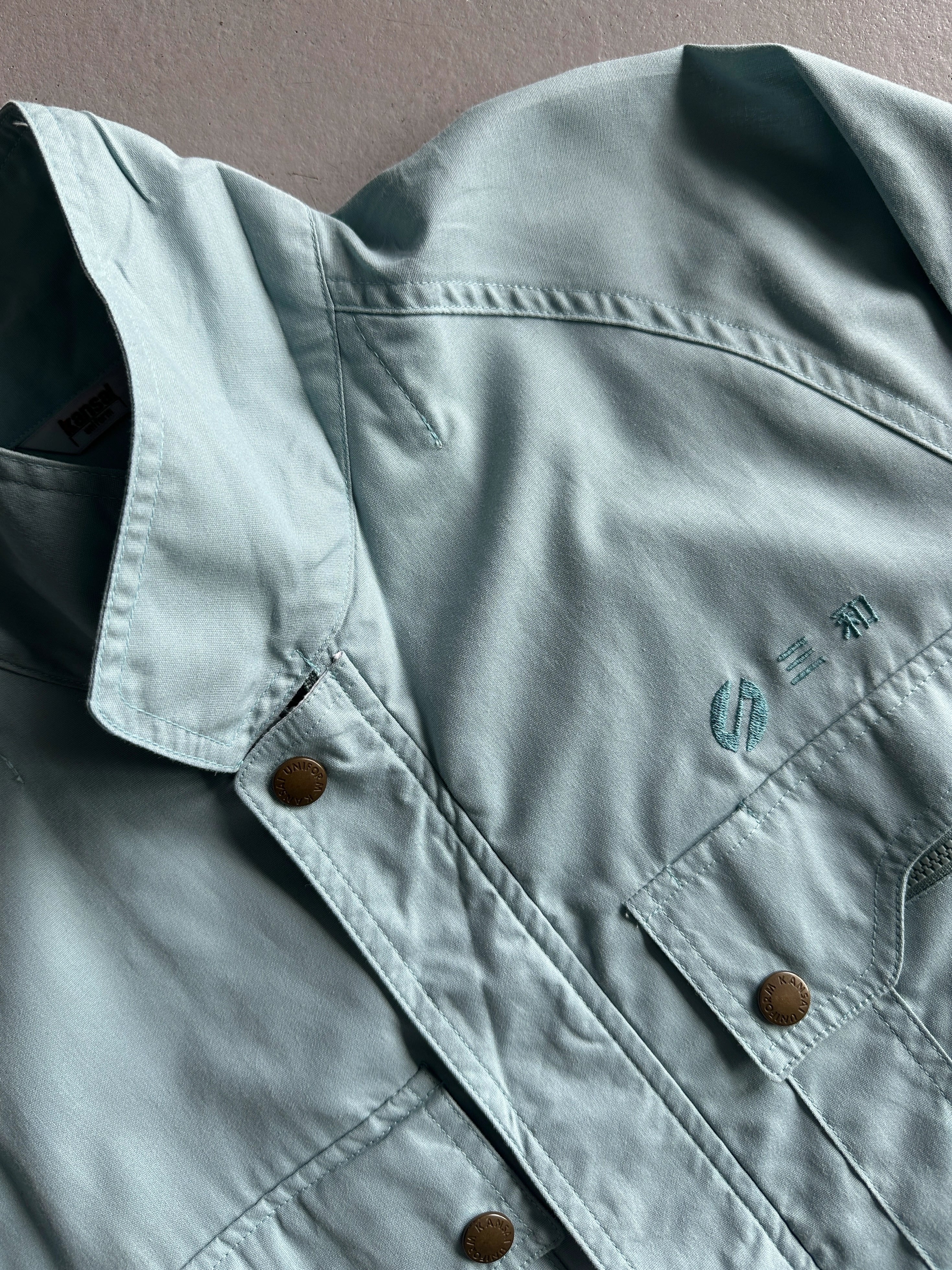 KANSAI YAMAMOTO UNIFORM - 1990s UTILITY BOMBER JACKET
