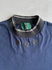 JEAN PAUL GAULTIER JUNIOR - S/S 1989 RIBBED NECK STRIPED T-SHIRT