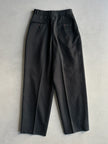 JEAN PAUL GAULTIER HOMME - 1990s HIGH WAIST TAILORED TROUSERS WITH FRONT PLEATS