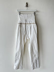JIMMY TAVERNITI - 1990s CROPPED TROUSERS WITH ZIP OFF WAIST PANEL