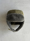 early 2000s TRAPPER SHEARLING HAT