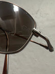GIORGIO ARMANI -  1990s RIMLESS OVAL SUNGLASSES