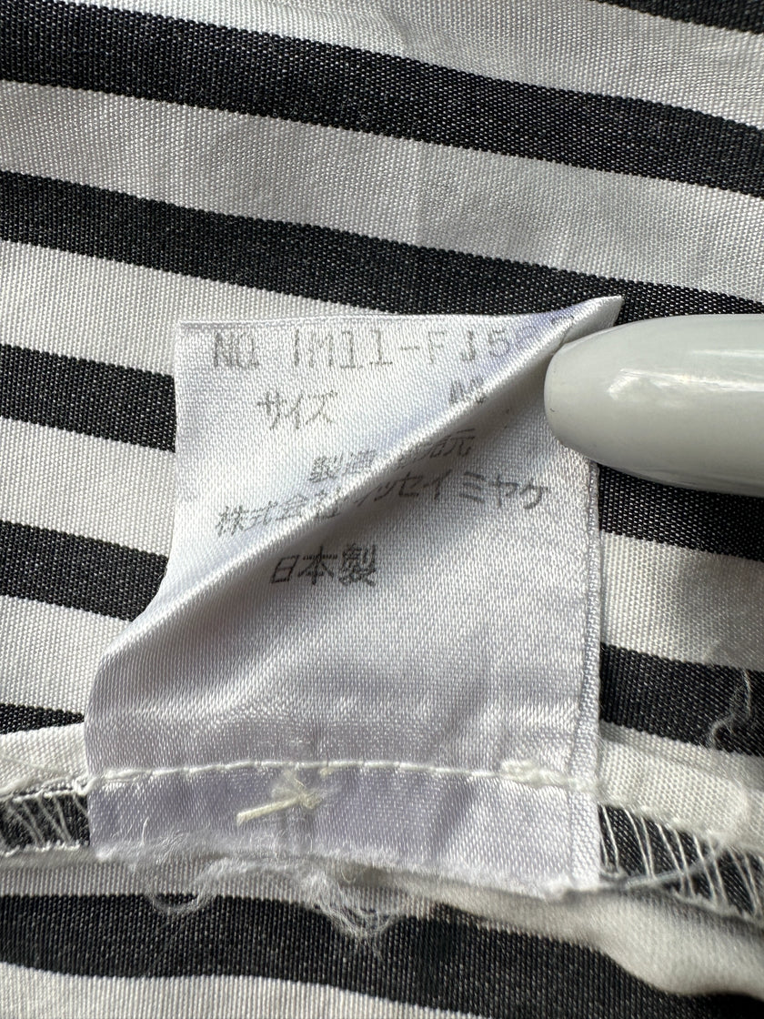 ISSEY MIYAKE - 1990s ABSTRACT PRINTING BATWING SLEEVE SHIRT