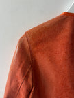JUST CAVALLI -  S/S 2010 CROP FIT LEATHER JACKET WITH GLOSSY FINISH