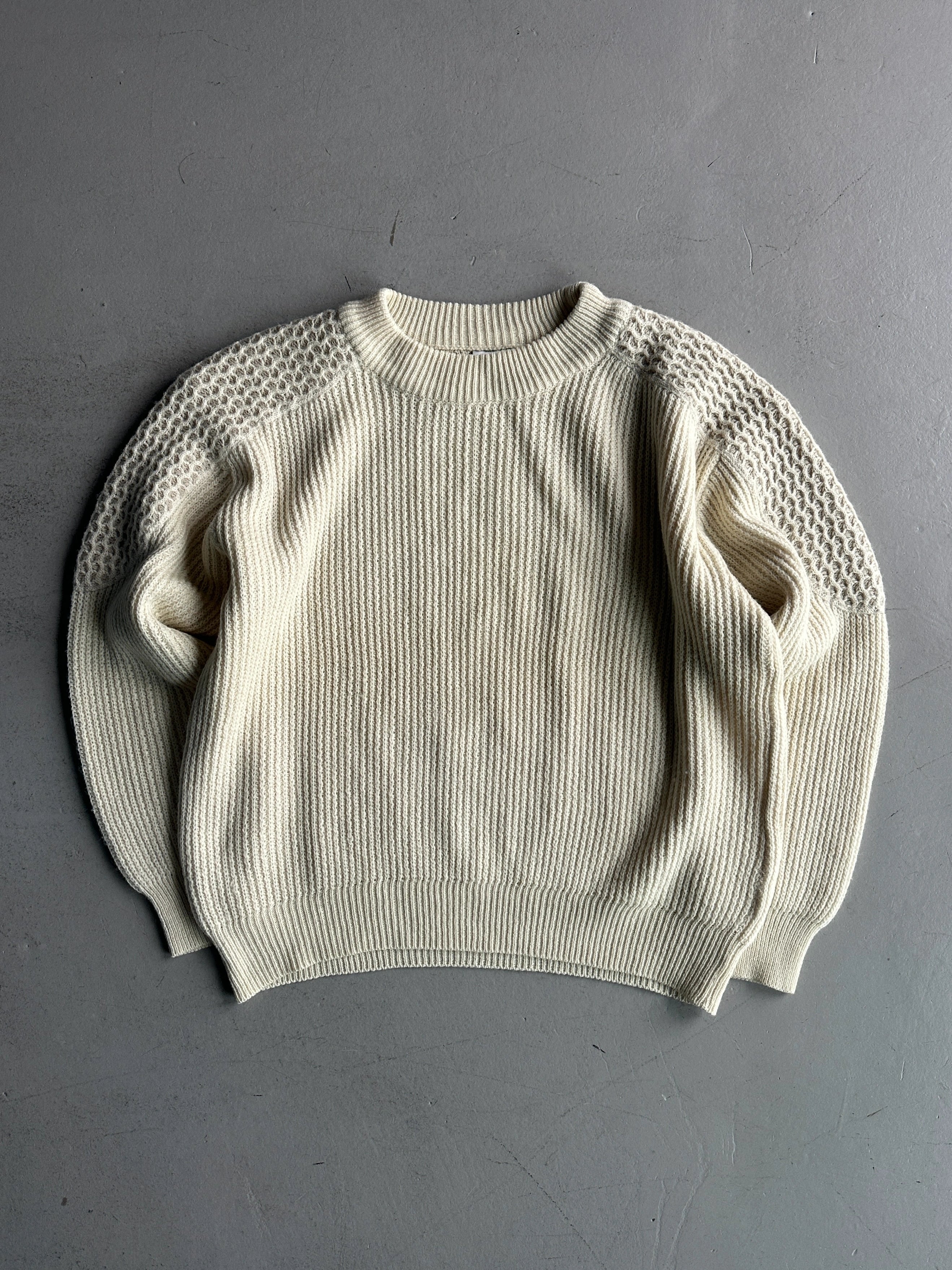 ITALIAN LABEL 1980s BOXY FIT KNIT JUMPER