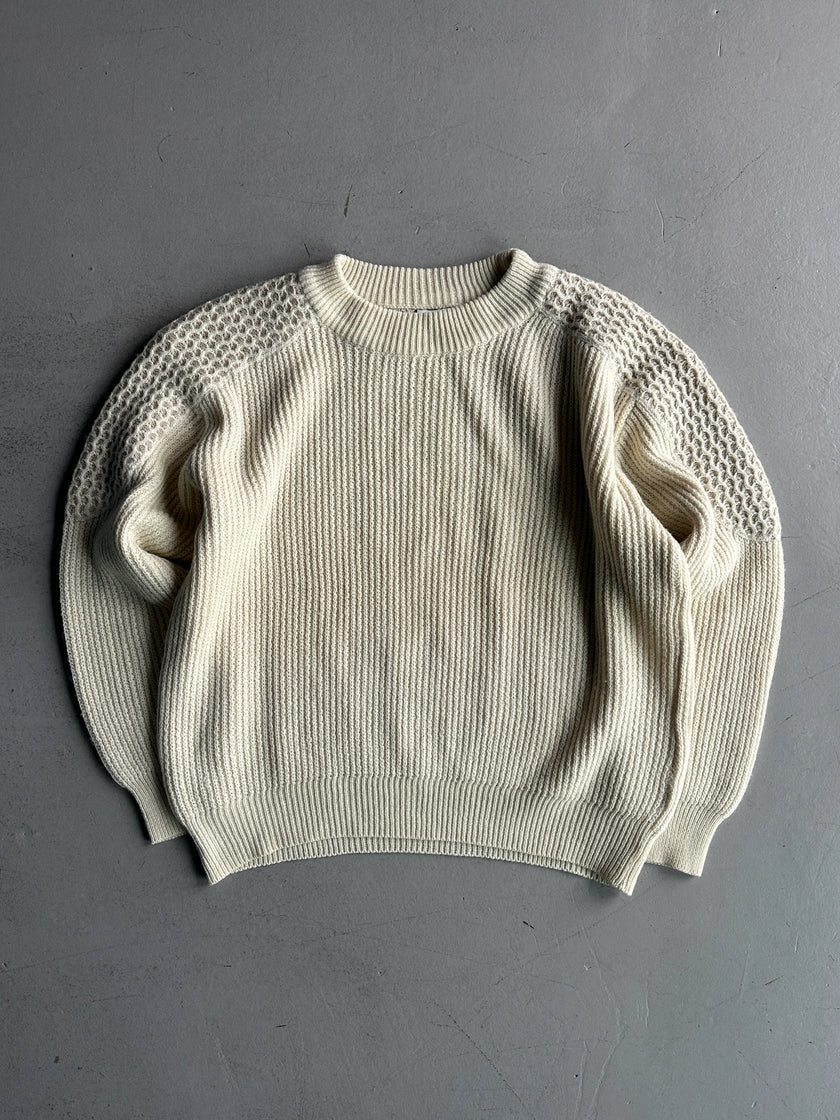 ITALIAN LABEL 1980s BOXY FIT KNIT JUMPER