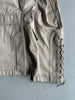 ROBERTO CAVALLI - 2000s BIKER JACKET WITH LACE UP DETAIL AT CUFF