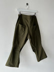 YOHJI YAMAMOTO Y'S - late 1990s CURVED LEG CAPRI TROUSERS