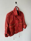 GUCCI - S/S 2009 ROLLED UP SLEEVE SOFT LEATHER BIKER JACKET
