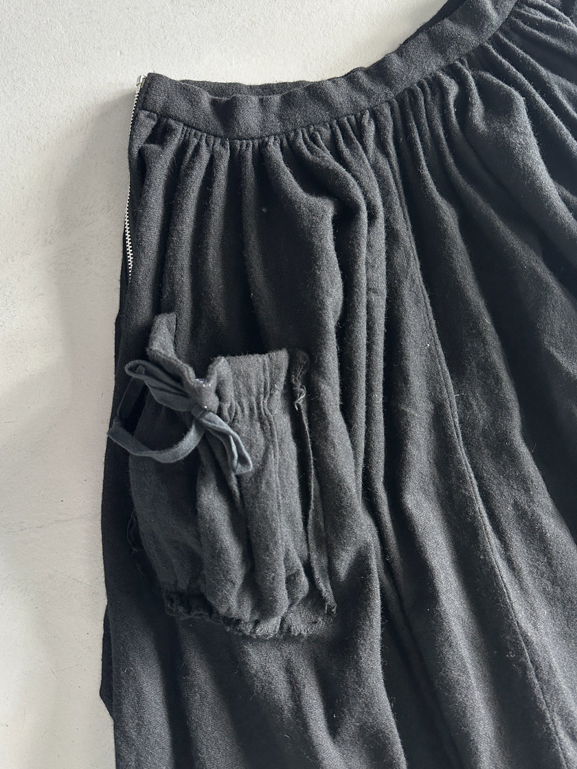 COMME DES GARÇONS TAO - F/W 2006 DOUBLE ZIP MAXI SKIRT