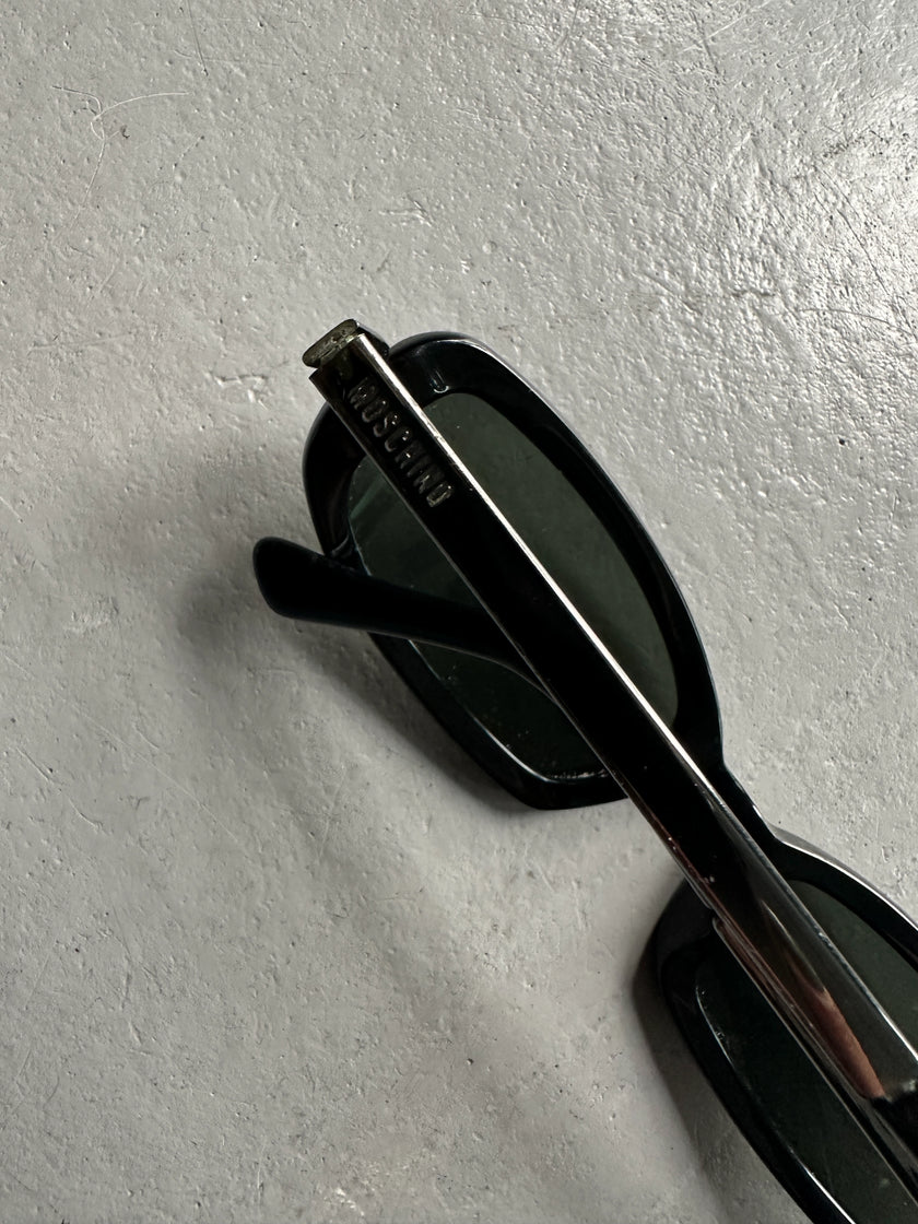 MOSCHINO - 1990s SLIM RECTANGULAR SUNGLASSES
