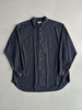 COMME DES GARÇONS- F/W 1990 LONG SLEEVE SHIRT WITH KEY RINGS CLOSURE