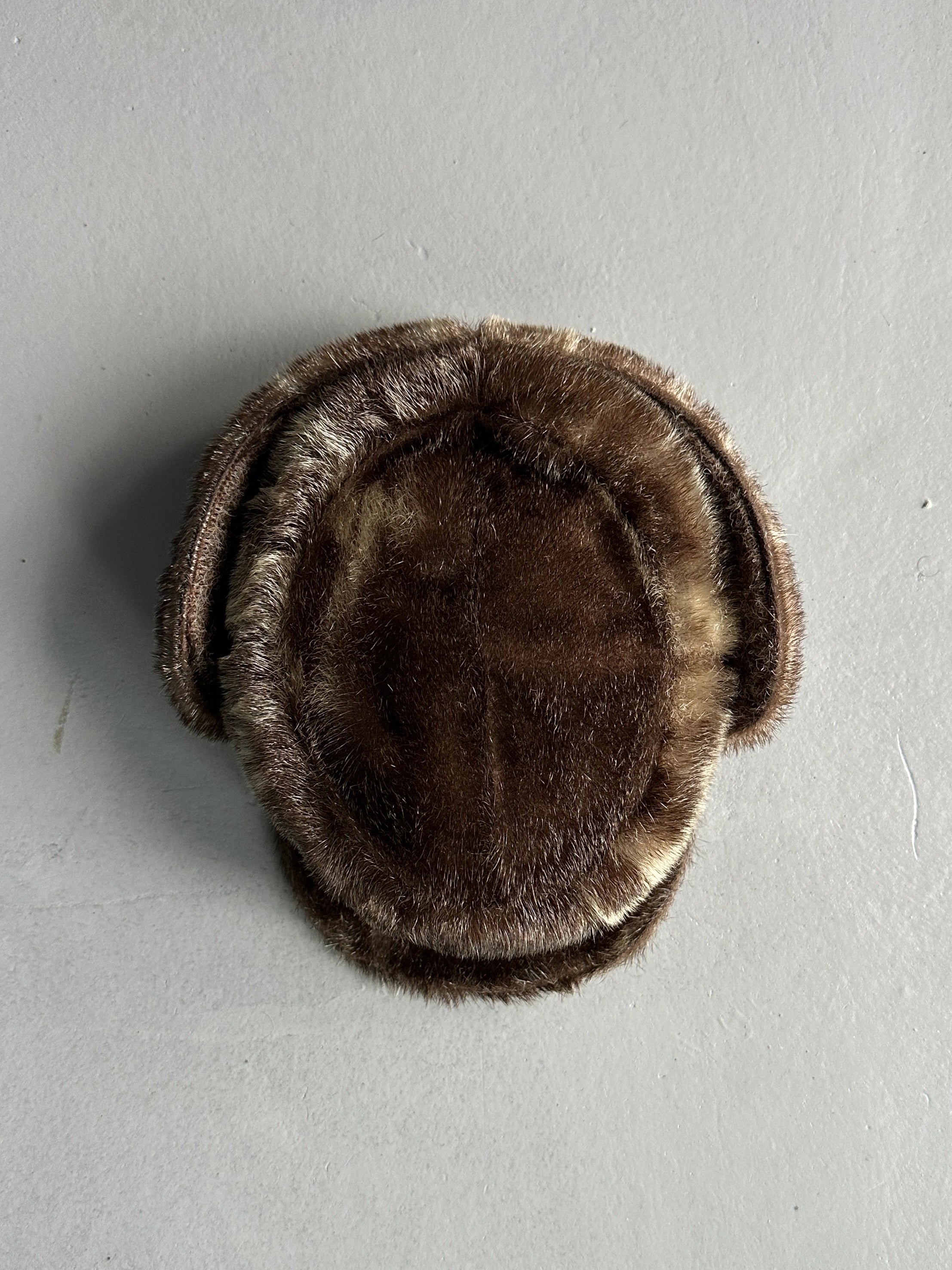 1970s TRAPPER FAUX FUR HAT