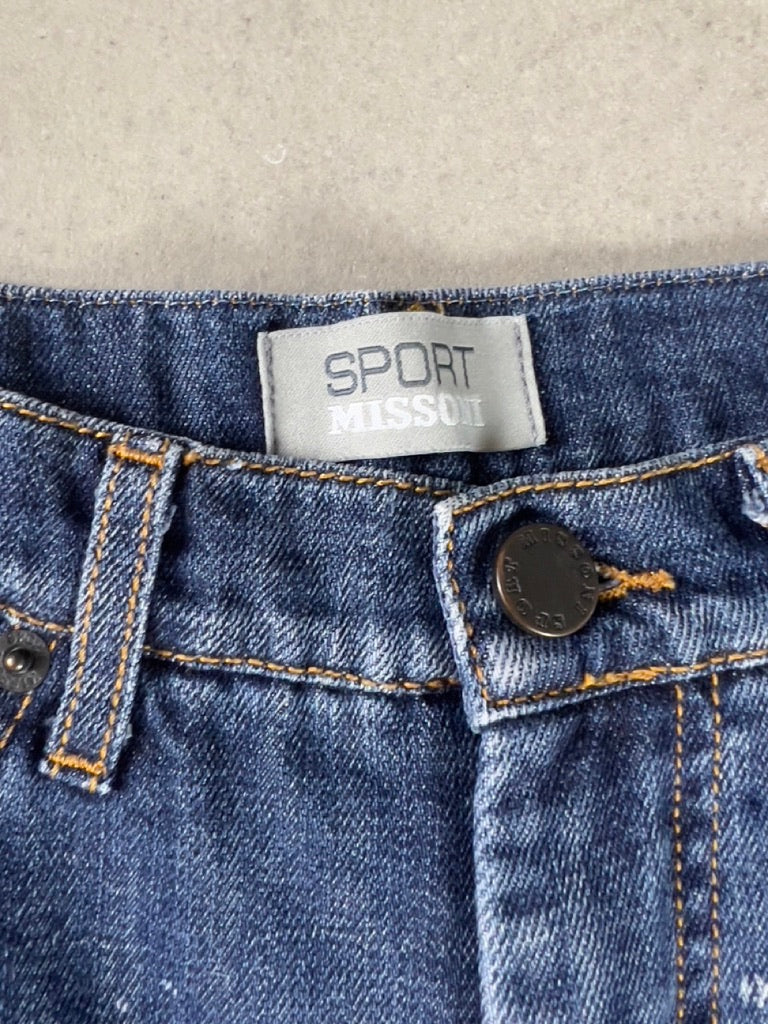 MISSONI - 2000s FLORAL PRINT JEANS