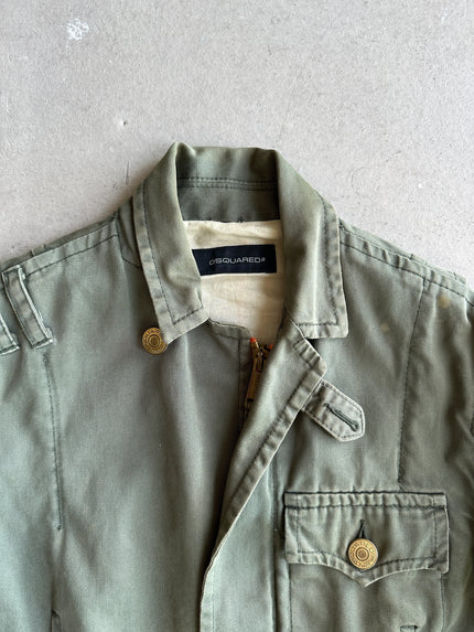 DSQUARED2 - 2000s STRAIGHT FIT CARGO JACKET