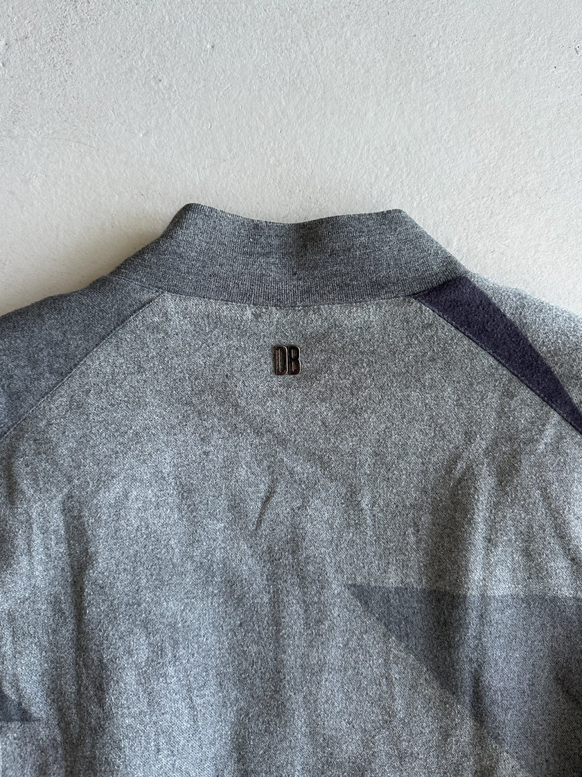 DIRK BIKKEMBERGS - 1990s SAMPLE BOTTLE NECK OVERSIZED BOMBER JACKET