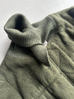 ALVIERO MARTINI - F/W 2009 BOMBER JACKET WITH ELONGATED RIBBED CUFFS