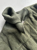 ALVIERO MARTINI - F/W 2009 BOMBER JACKET WITH ELONGATED RIBBED CUFFS