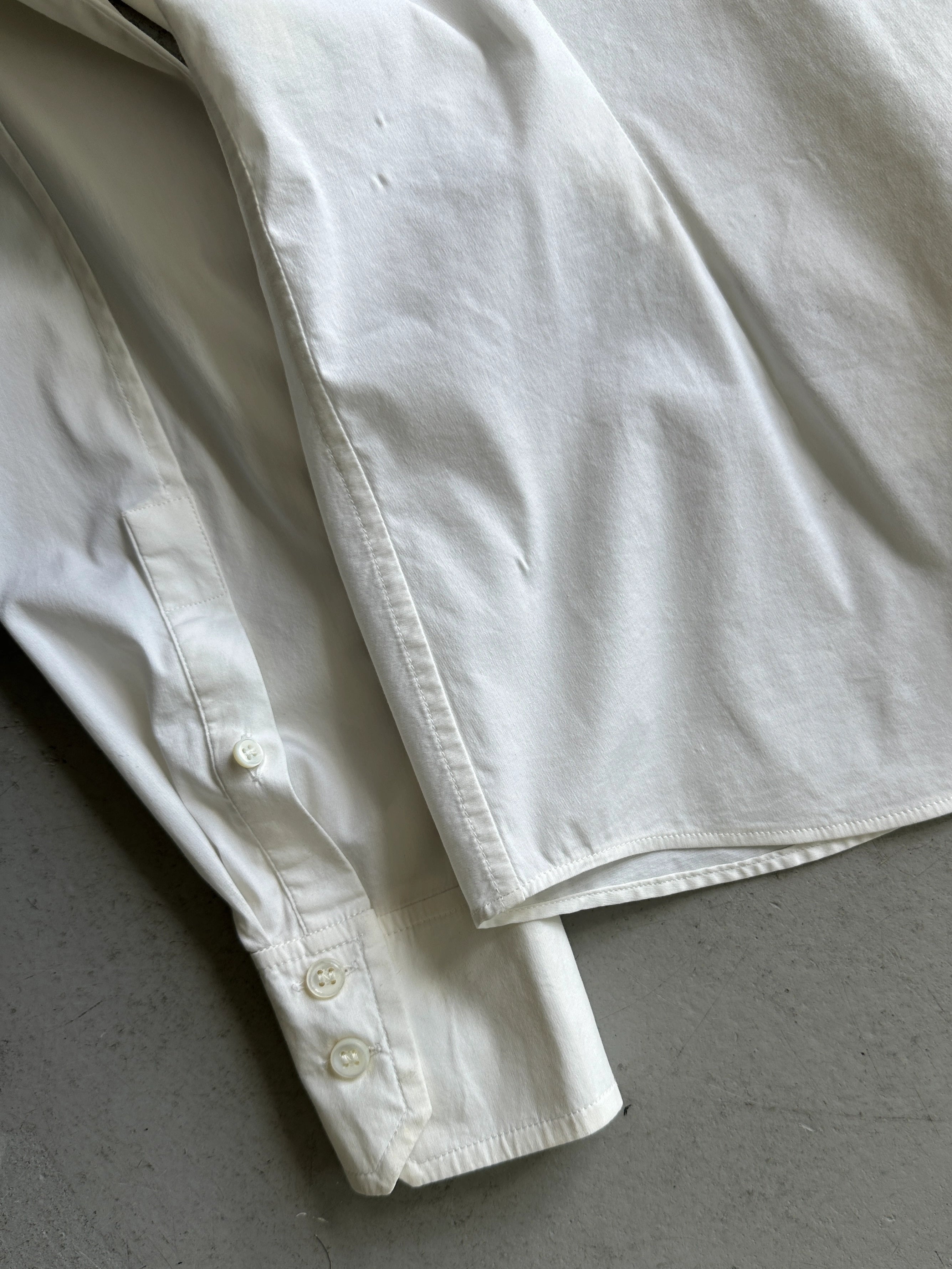 YVES SAINT LAURENT by TOM FORD - S/S 2003 FITTED SCULPTURAL BLOUSE