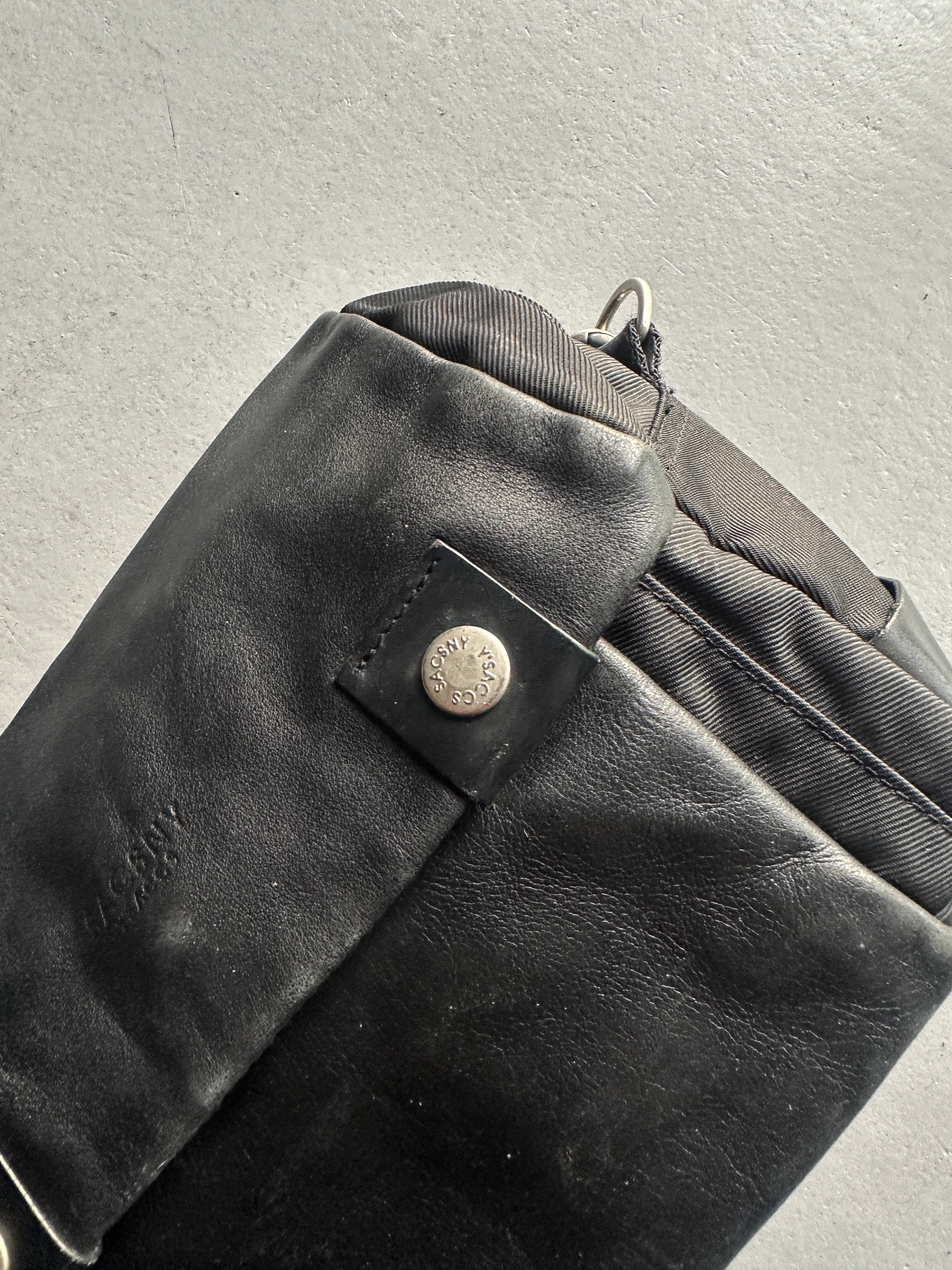 YOHJI YAMAMOTO Y'SACCS - 1990s RECTANGULAR MESSANGER BAG