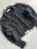 HISAKO TAKENAKA - 2000s HANDMADE KNIT OPEN FRONT CARDIGAN