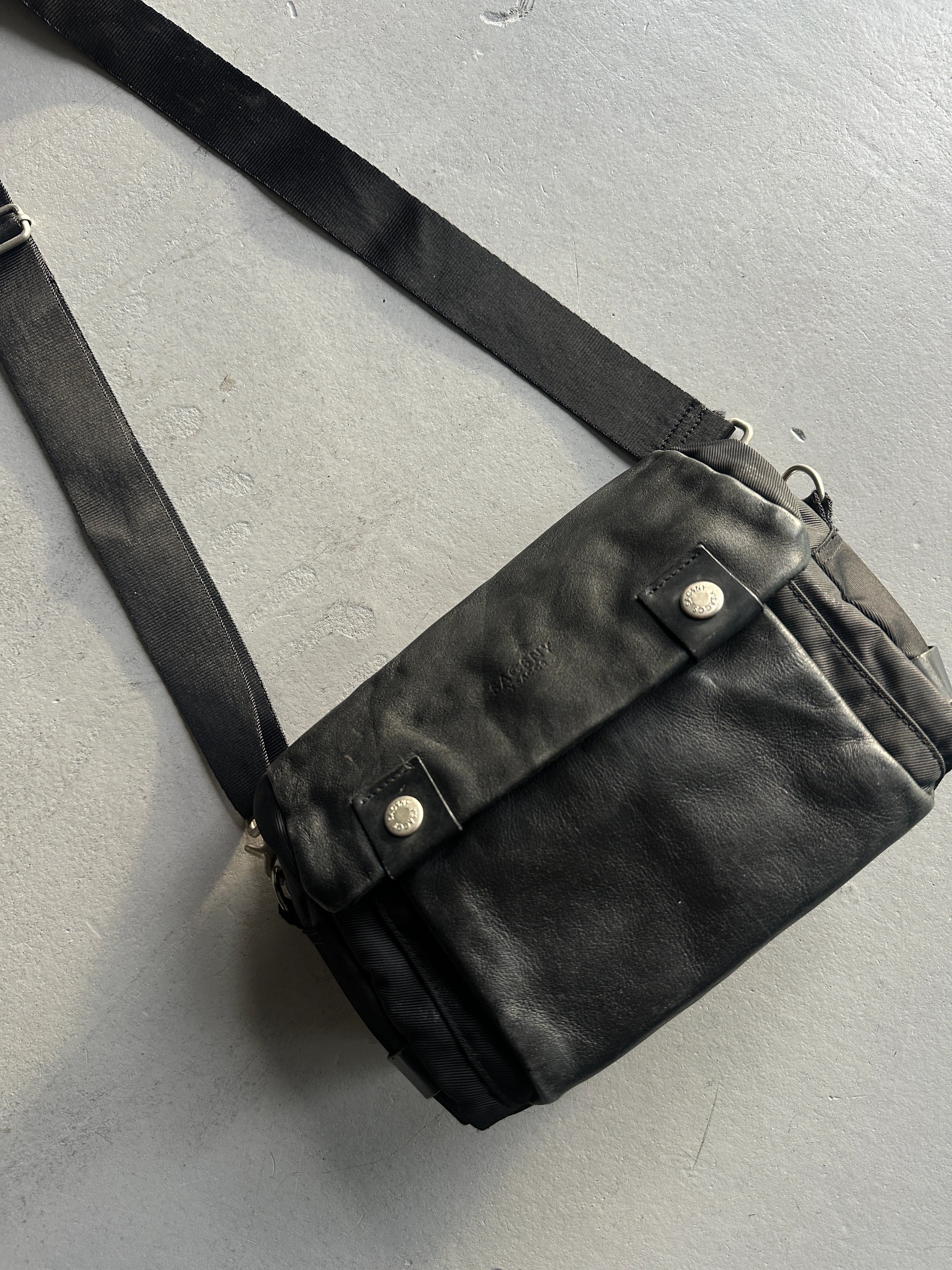 YOHJI YAMAMOTO Y'SACCS - 1990s RECTANGULAR MESSANGER BAG