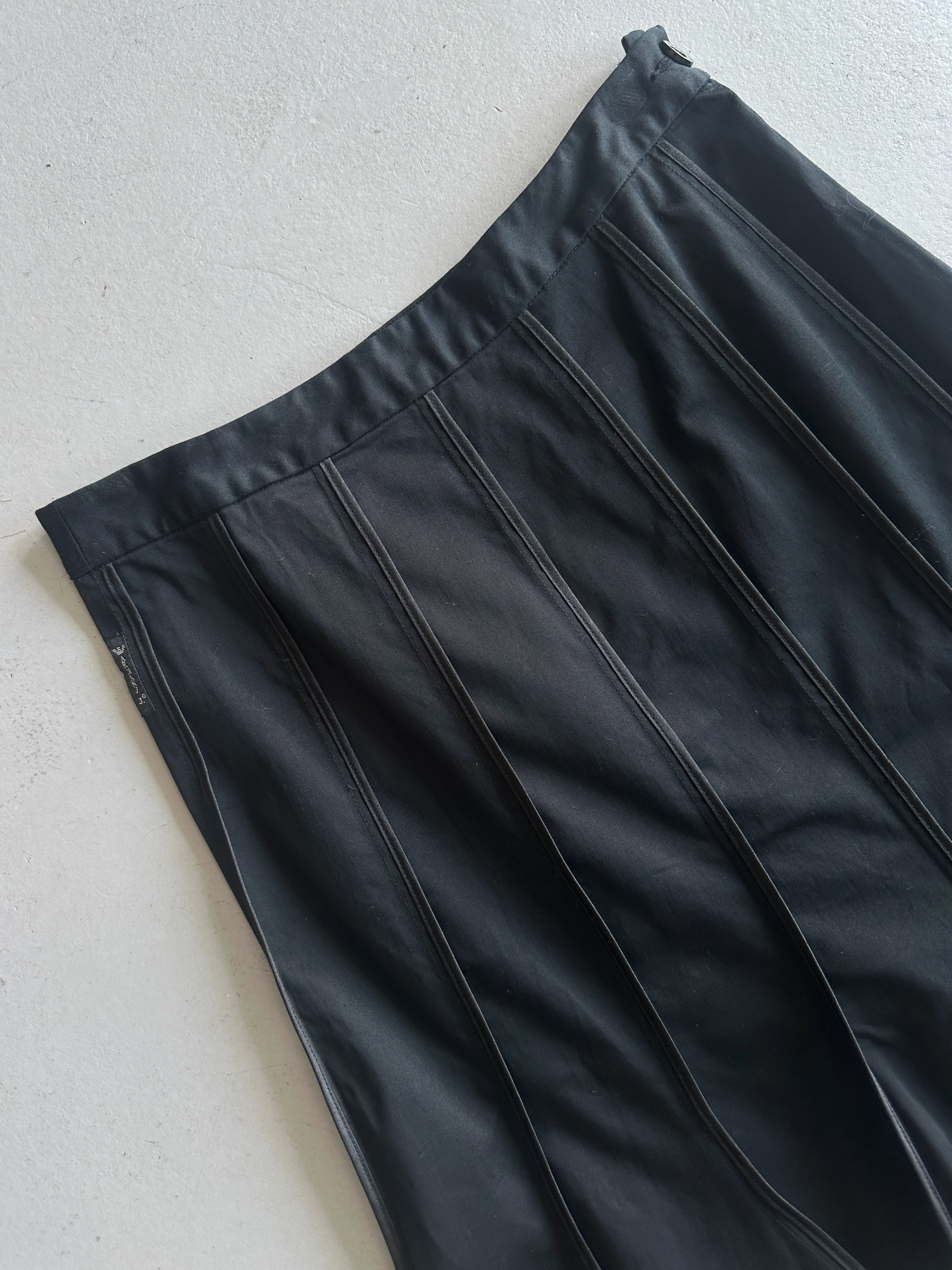 ARMANI JEANS - 2000s HIGH WAIST PLEATED SKIRT