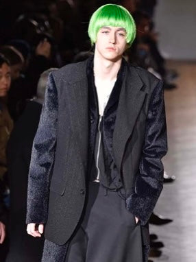 COMME DES GARÇONS - A/W 2017 DECONSTRUCTED ZIPPED SHIRT