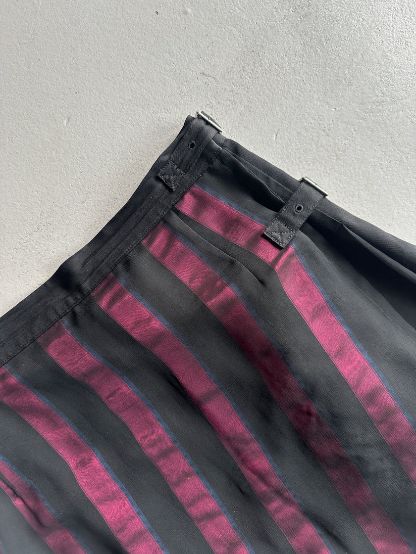 COMME DES GARÇONS - S/S 2012 LAYERED PLEATED MINI SKIRT