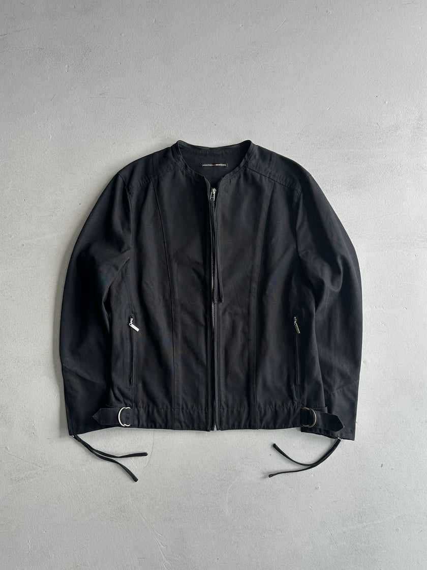 JEAN PAUL GAULTIER OBJET - 1990s TEXTURED BIKER JACKET