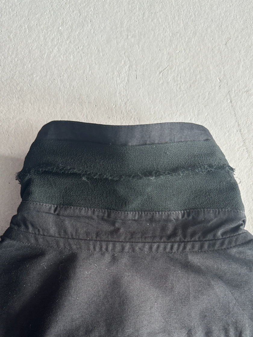 COMME DES GARÇONS TRICOT - 2000s RUFFLE DETAILS AT FRONT SHIRT