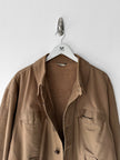 VALENTINO - 1980s CROP FIT JACKET WITH BRUSHED PILE LINING