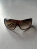 PRADA - 1990s OVERSIZED WRAP AROUND SUNGLASSES