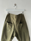 YOHJI YAMAMOTO Y'S - late 1990s CURVED LEG CAPRI TROUSERS