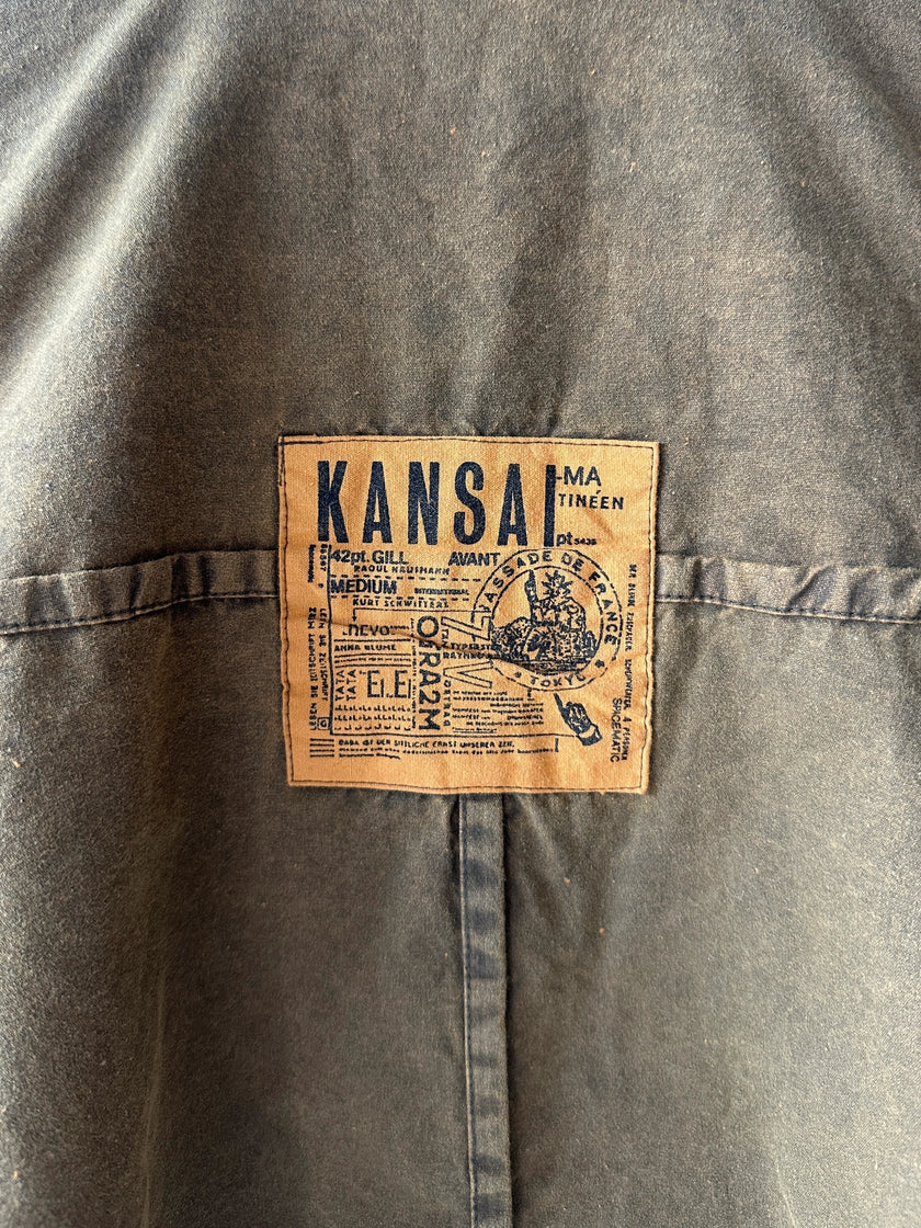 KANSAI YAMAMOTO - 1980s PANELED BOXY FIT JACKET
