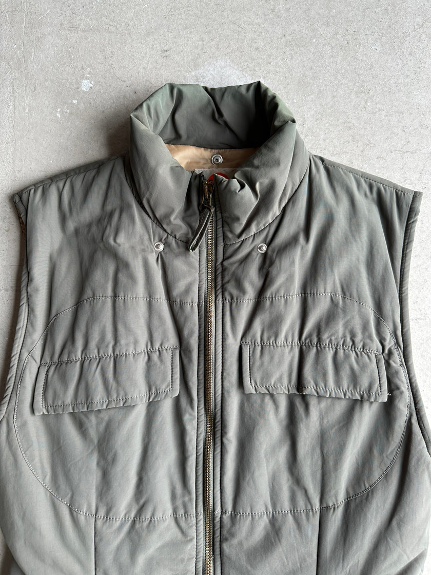 MICHIKO KOSHINO- 2000s CARGO PUFFER VEST