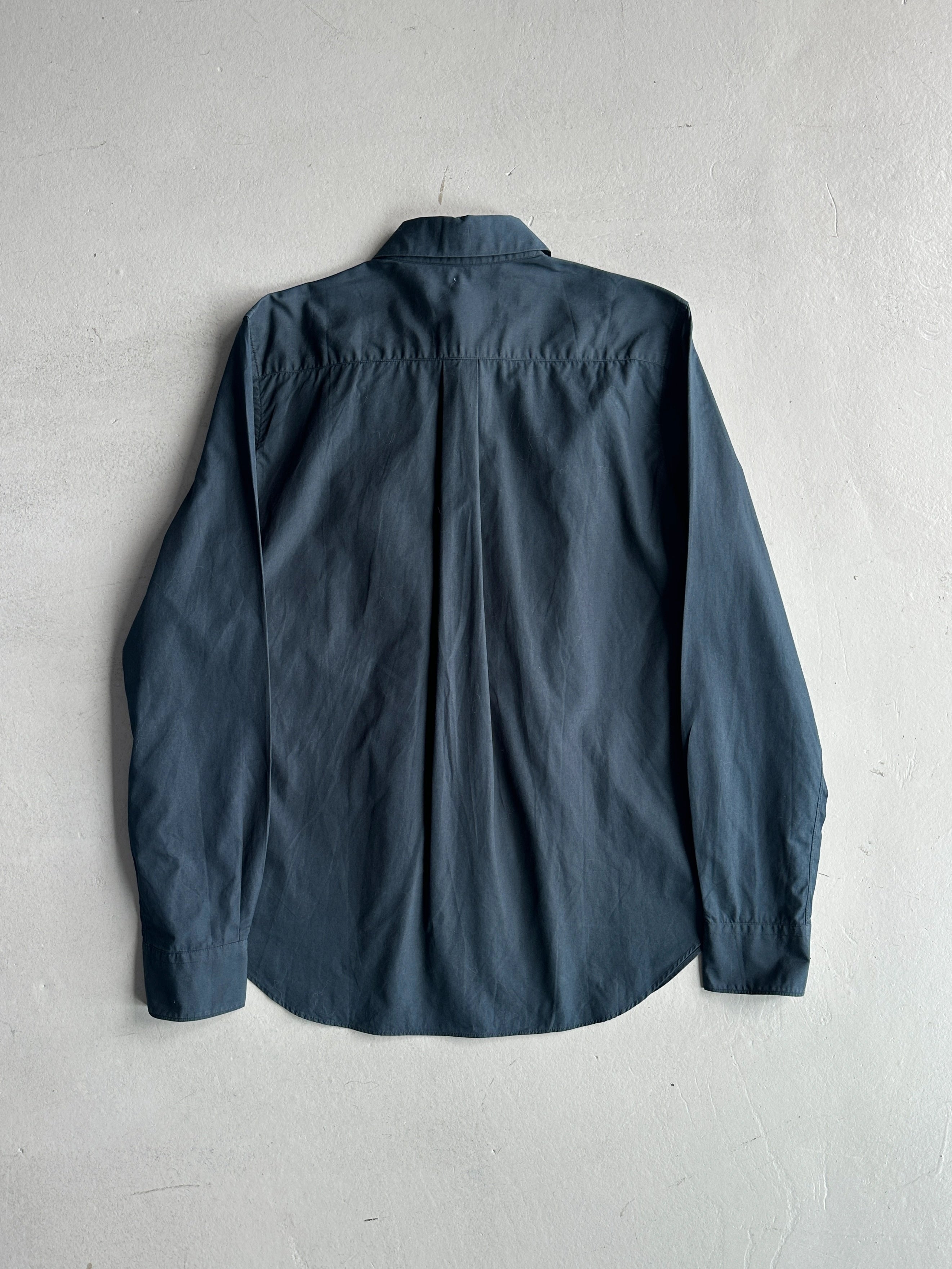 COMME DES GARÇONS - S/S 1999 RUFFLE FRONT LONG SLEEVE SHIRT