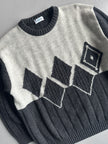 1980s ROUND NECK KNIT JUMPER