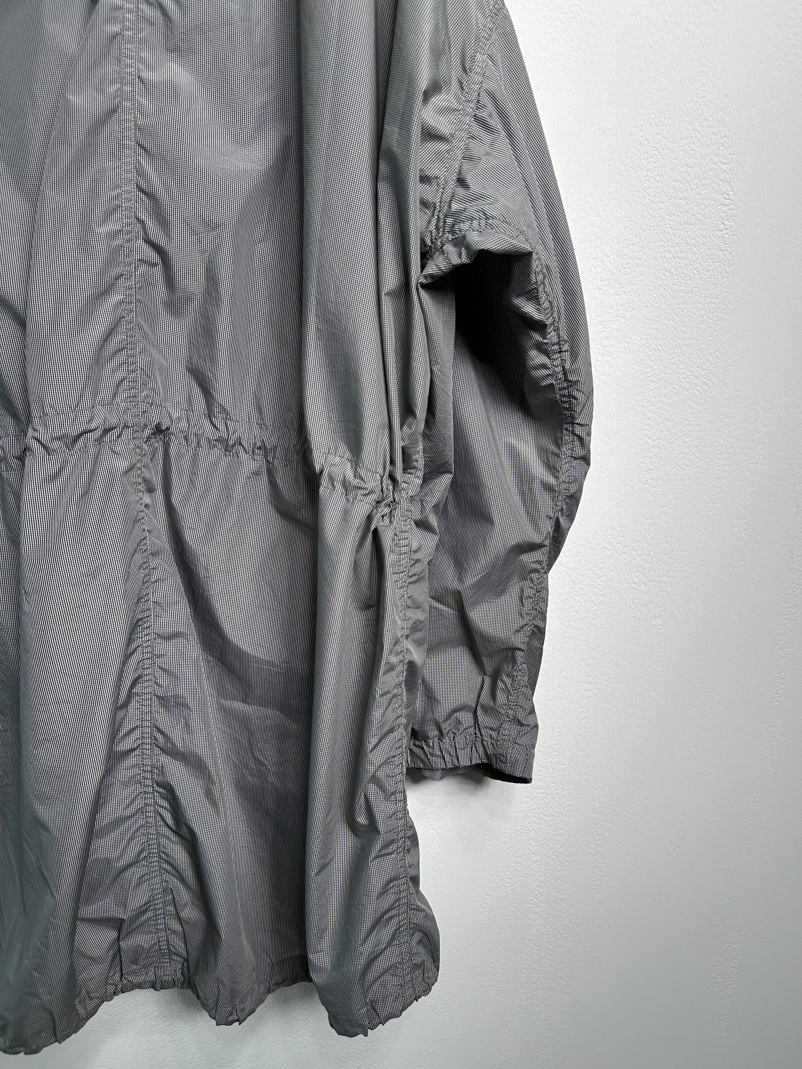 EMPORIO ARMANI - late 1990s MICRO CHECK HOODED PARKA