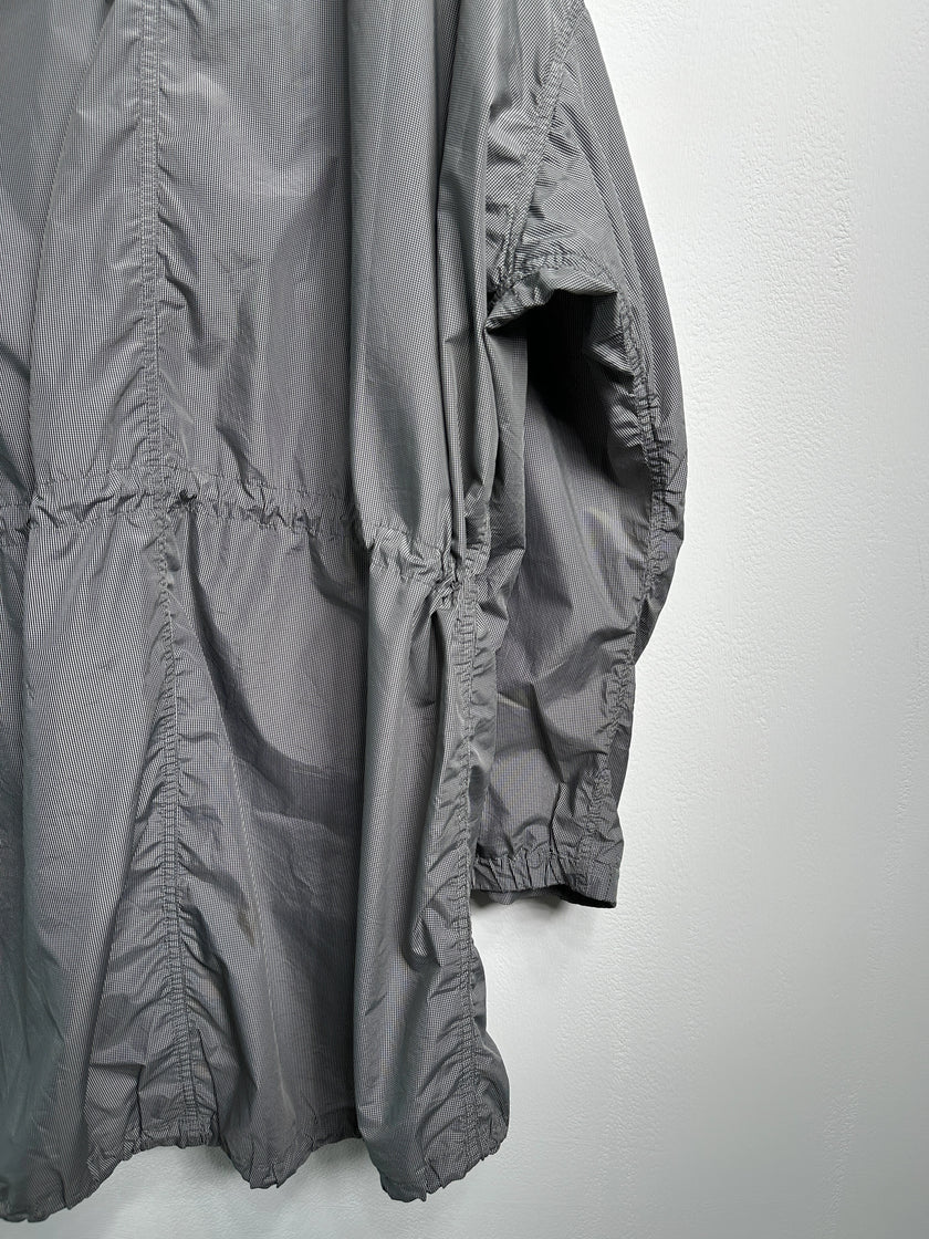 EMPORIO ARMANI - late 1990s MICRO CHECK HOODED PARKA