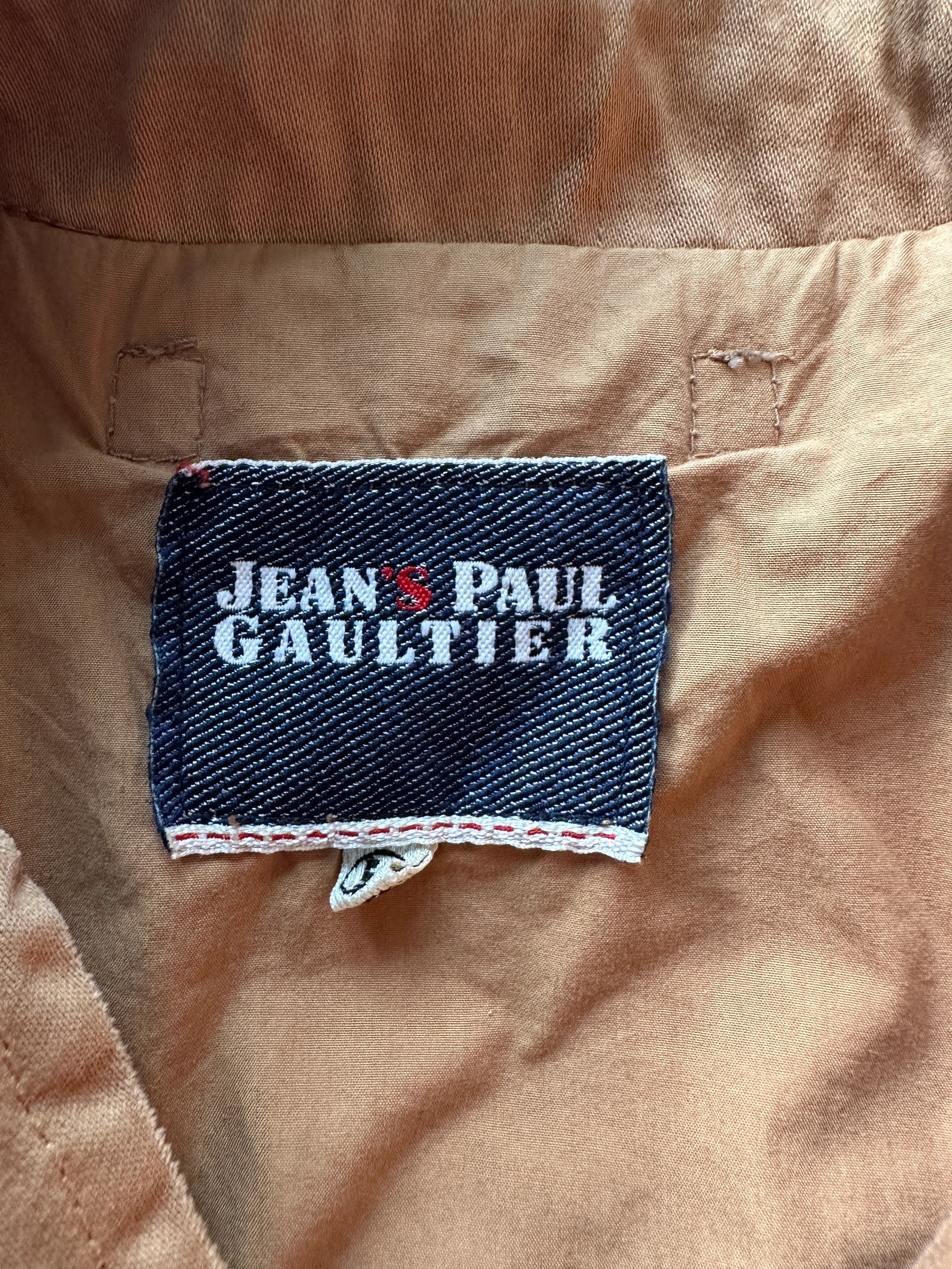 JEAN PAUL GAULTIER - 1990s FIELD JACKET WITH BELT STRAP AT WAIST