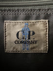 C.P. COMPANY - 1980s MESSENGER BAG WITH CONTRASTING QUILTED FRONT POCKETS