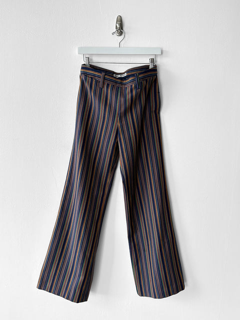 ISSEY MIYAKE - F/W 2003 STRIPED WIDE LEG TROUSERS