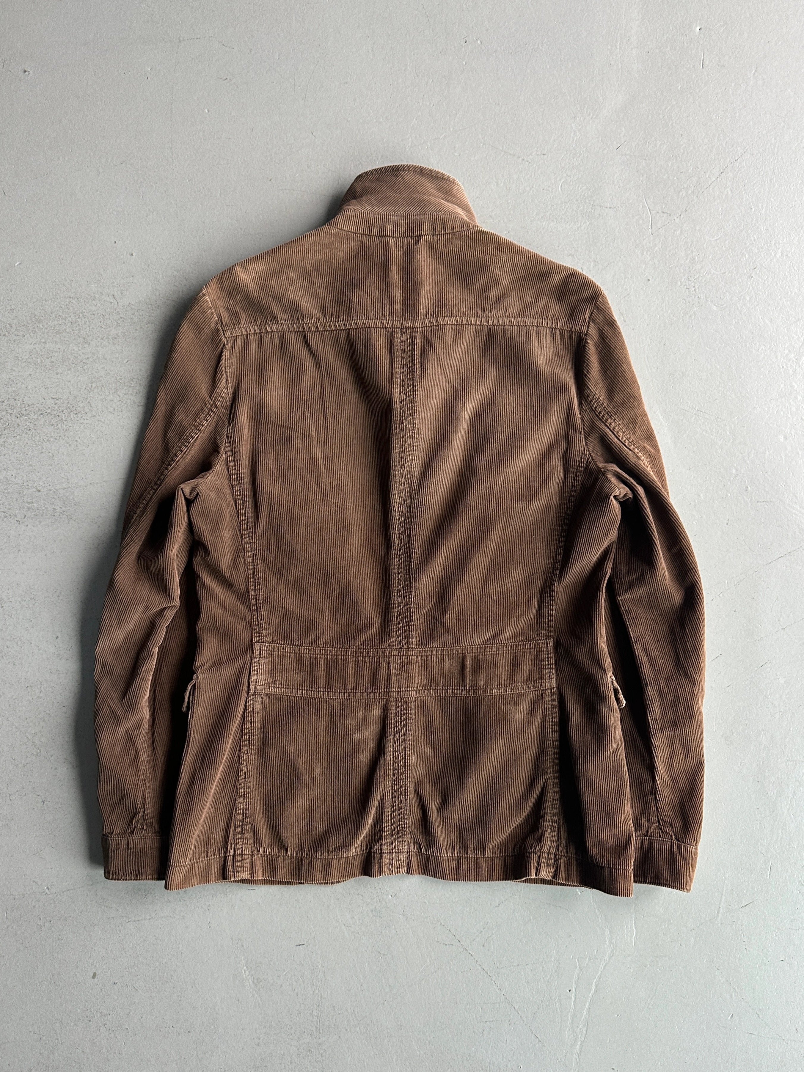 ICEBERG - early 2000s CORDUROY MULTI POCKET JACKET